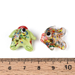 Handmade Lampwork Beads Strands&nbsp;LAMP-N036-22A