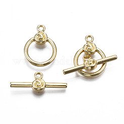 Alloy Toggle Clasps&nbsp;PALLOY-T075-88G-NR