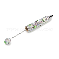 Polymer Clay Rhinestones Ball-Point Pen&nbsp;OFST-D300-05P-D