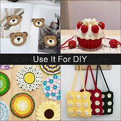 50Pcs 5 Styles DIY Plastic Canvas Shapes&nbsp;DIY-CP0012-42