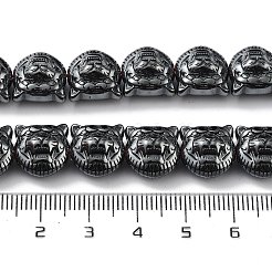 Synthetic Non-Magnetic Hematite Beads Strands&nbsp;G-H303-B08