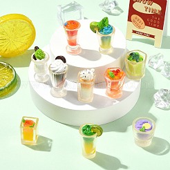 20Pcs 10 Styles Resin Cool Drink Miniature Display Decorations&nbsp;DJEW-CJ0001-22