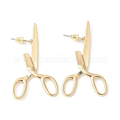 Alloy Scissor Stud Earrings for Unisex&nbsp;EJEW-V006-06KCG