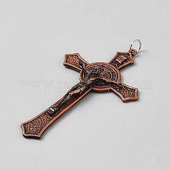 Tibetan Style Alloy Big Pendant&nbsp;FIND-WH0441-45R