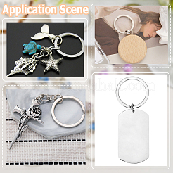 30Pcs 3 Styles Iron Split Rings&nbsp;IFIN-SP0001-19P