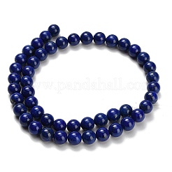 Natural Lapis Lazuli Beads Strands&nbsp;G-H329-C01-8mm
