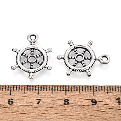 Tibetan Style Alloy Pendants&nbsp;TIBEP-T053-10AS