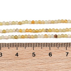 Natural Xiuyan Jade Beads Strands&nbsp;GG-CBA0389-A01-2mm