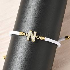 Adjustable Nylon Cord Bracelets&nbsp;X-BJEW-C096-01G-14