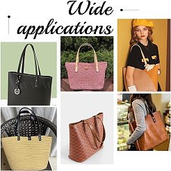4Sets 2 Colors PU Leather Bag Handles&nbsp;FIND-FH0004-14B