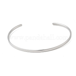 304 Stainless Steel Cuff Bangles&nbsp;LS-BJEW-D388-01B-P