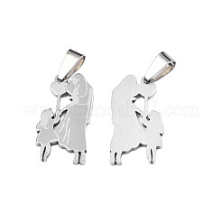 Non-Tarnish 201 Stainless Steel Pendants&nbsp;STAS-T044-291P