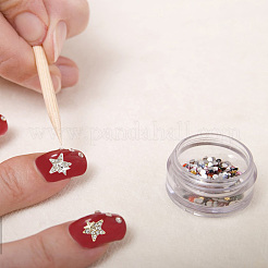 40Pcs 2 Colors Star Alloy Rhinestone Cabochons&nbsp;MRMJ-HY0001-27