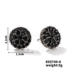 Brass Stud Earrings&nbsp;OT8798-3
