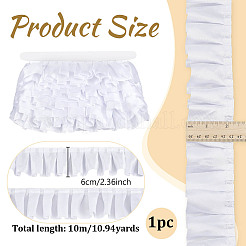 10M Satin Wrinkle Ribbon&nbsp;OCOR-OC0002-01A