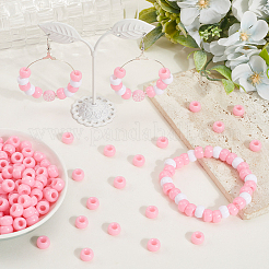 800Pcs Opaque Plastic Beads&nbsp;KY-SP0001-47B