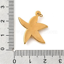 304 Stainless Steel Rhinestone Pendants&nbsp;STAS-B093-31G-02