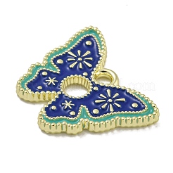 Rack Plating Alloy Enamel Pendants&nbsp;PALLOY-F312-65G-03