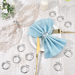 12Pcs Alloy Napkin Rings&nbsp;AJEW-FG0005-86P