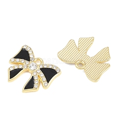 Alloy Crystal Rhinestone Pendants&nbsp;FIND-C095-01G