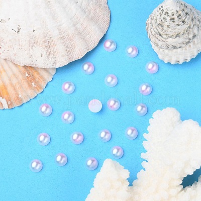 Imitation Pearl Acrylic Cabochons&nbsp;OACR-YW0001-37A-1