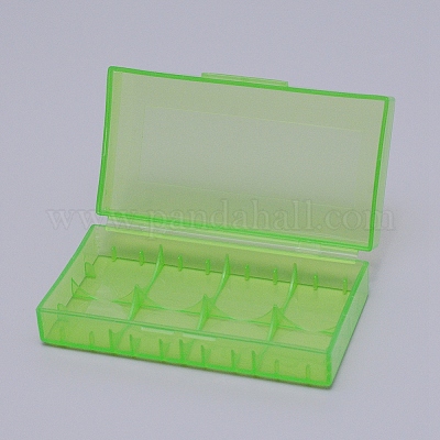 Plastic Battery Storage Box&nbsp;LS-CON-WH0074-94B-1