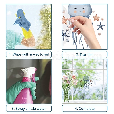 Wholesale PVC Window Static Sticker - Pandahall.com