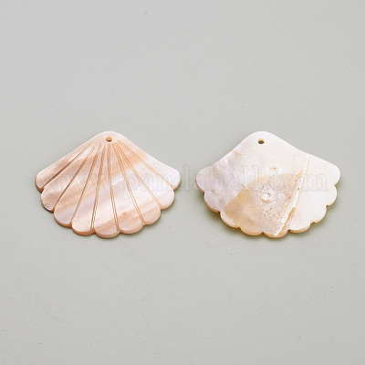 Freshwater Shell Pendants&nbsp;X-SHEL-Q008-90-1