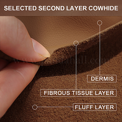 Cowhide Leather Labels&nbsp;AJEW-WH0386-0046-1