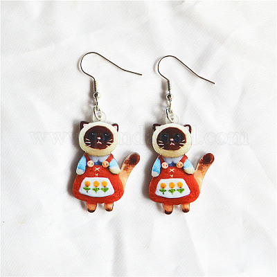 Easter Acrylic Dangle Earrings&nbsp;FS-WG38FCF-06-1