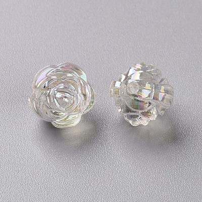 Transparent Acrylic Beads&nbsp;TACR-S154-33C-205-1
