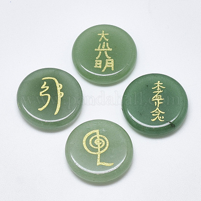 Natural Green Aventurine Cabochons&nbsp;G-T122-36G-1