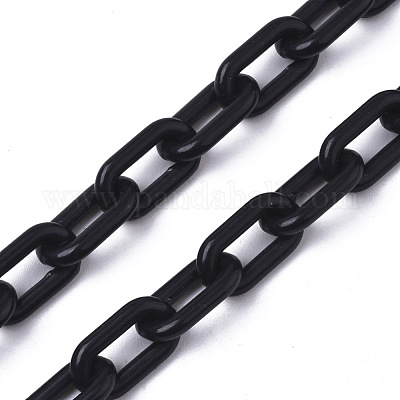 Opaque Acrylic Cable Chains&nbsp;SACR-N010-002A-1