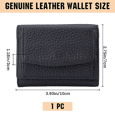 Cowhide Leather Wallets&nbsp;AJEW-WH20002-41B-1