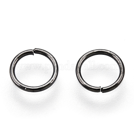 Iron Open Jump Ring IFIN-T019-6mm-B-1