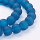 Baking Paint Transparent Glass Bead Strands&nbsp;GLAA-S031-10mm-31-3