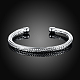 Trendy Brass Cuff Bangles&nbsp;BJEW-BB31070-4