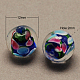 Handmade Lampwork Beads&nbsp;LAMP-R103-12mm-M-2
