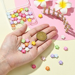 45Pcs 9 Color Baking Paint Alloy Handmade Beads&nbsp;FIND-CJ0002-74