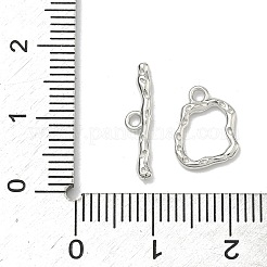 925 Sterling Silver Toggle Clasps&nbsp;STER-A051-01A-P