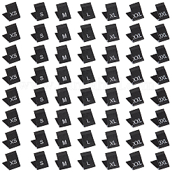 700Pcs Polyester Clothing Size Labels&nbsp;DIY-CY0003-92A