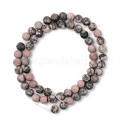Natural Rhodonite Beads Strands&nbsp;G-S369-010B-A