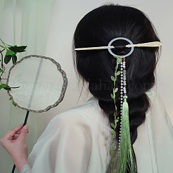 2Pcs 2 Styles Alloy Hair Sticks&nbsp;OHAR-LP0004-04