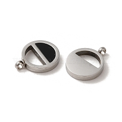 304 Stainless Steel Enamel Charms&nbsp;STAS-L022-334P