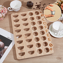 Wooden Cup Coffee Pod Holders&nbsp;ODIS-WH0030-153