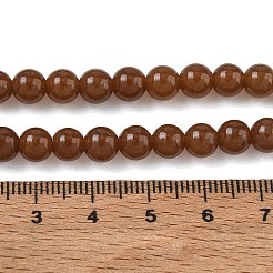 Dyed Natural White Jade Beads Strands&nbsp;GG-CBA9281-B02-6mm