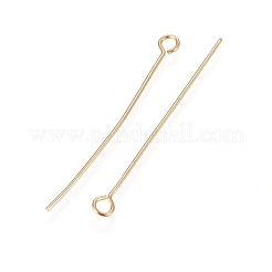 304 Stainless Steel Eye Pins&nbsp;A-STAS-L238-005E-G