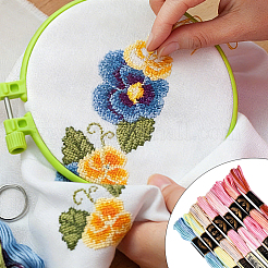 Polyester Embroidery Threads&nbsp;OCOR-WH20074-13A-03A