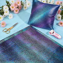 1 Yard Polyester Fish Scale Fabric&nbsp;DIY-PH0036-68