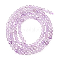Natural Amethyst Beads Strands&nbsp;G-H358-A01-3mm-01